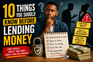 be aware of these things before you borrow money