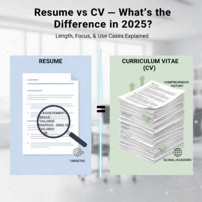 Resume vs cv