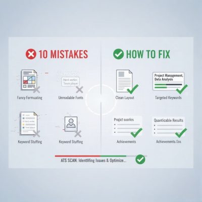 Top 10 Mistakes That Make Resumes Fail ATS Scans and How to Fix Them